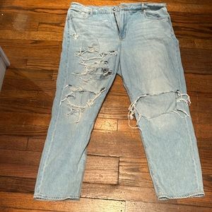 American eagle mom jeans